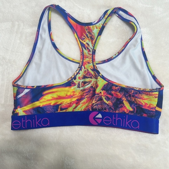 Ethika Sports Bra Graphic Print Sz XL - Picture 2 of 5